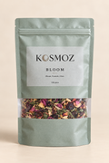 BLOOM botanische thee blend voorkant verpakking